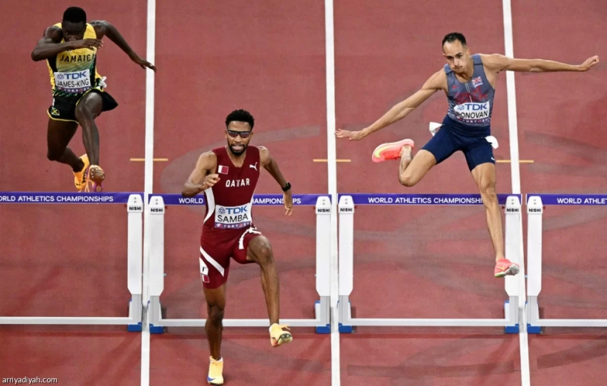 مونديال طوكيو.. 3 قطريين في نصف نهائي 400 م