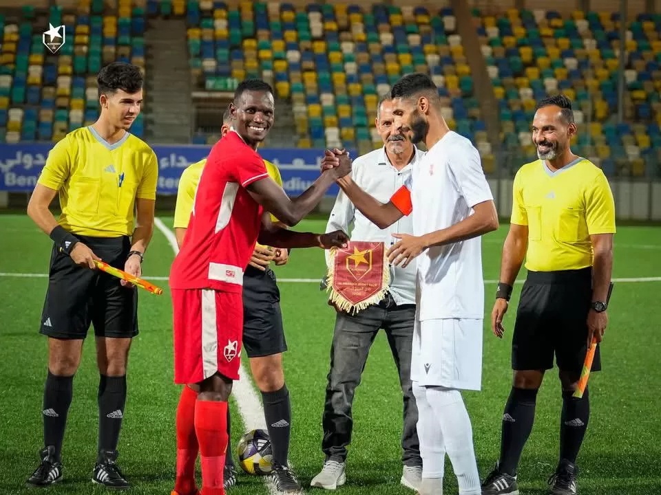 المريخ يتعادل مع الاتحاد العسكري الليبي وديًا