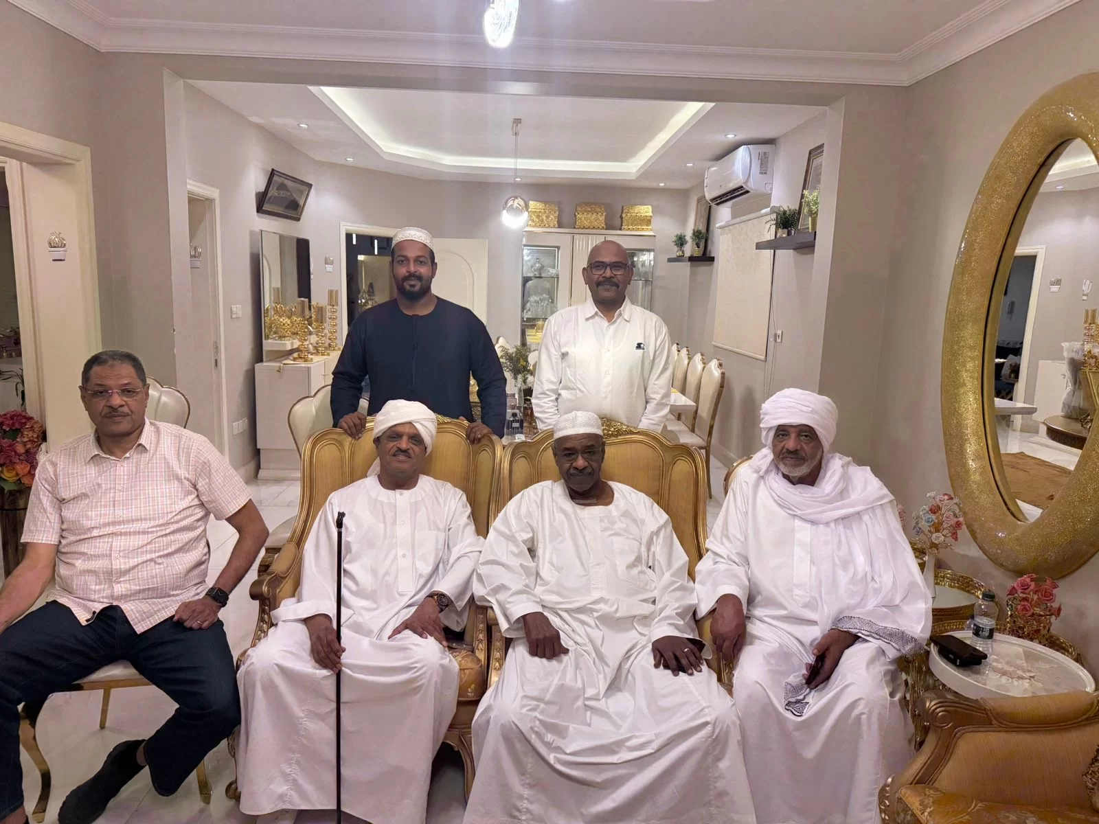 وفد هلالي يزور رئيس الاتحاد السوداني