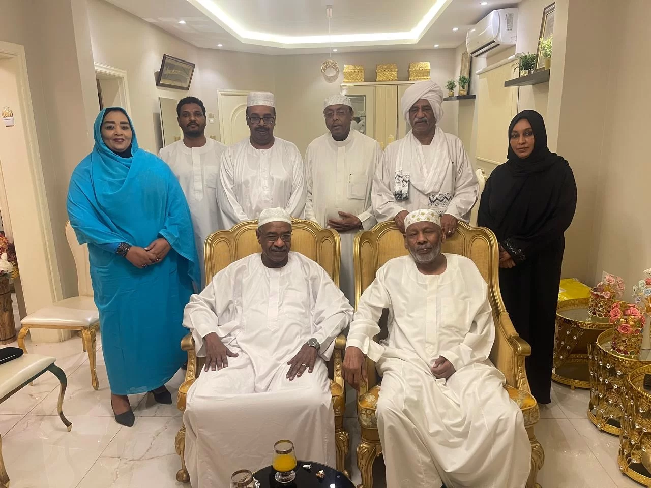 رابطة (الصالحية) تزور معتصم جعفر  للاطمئنان على صحته