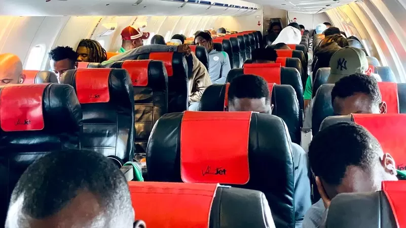 نجاة بعثة المنتخب النيجيري من كارثة جوية