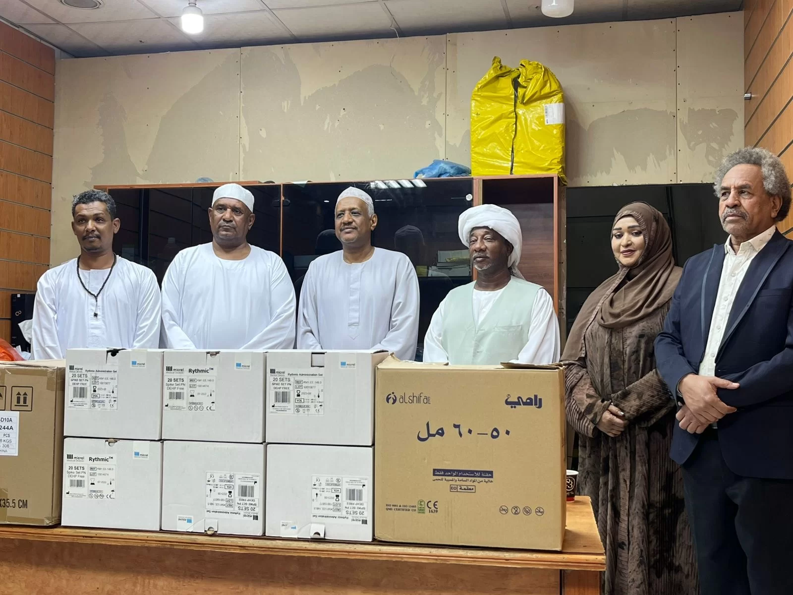 وكالة الثريا تتعهد بتوصيل الأدوية مجاناً  إلى السودان وكالة الثريا تتعهد بتوصيل الأدوية مجاناً  إلى السودان